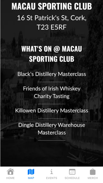 Screenshot di Cork Whiskey Fest
