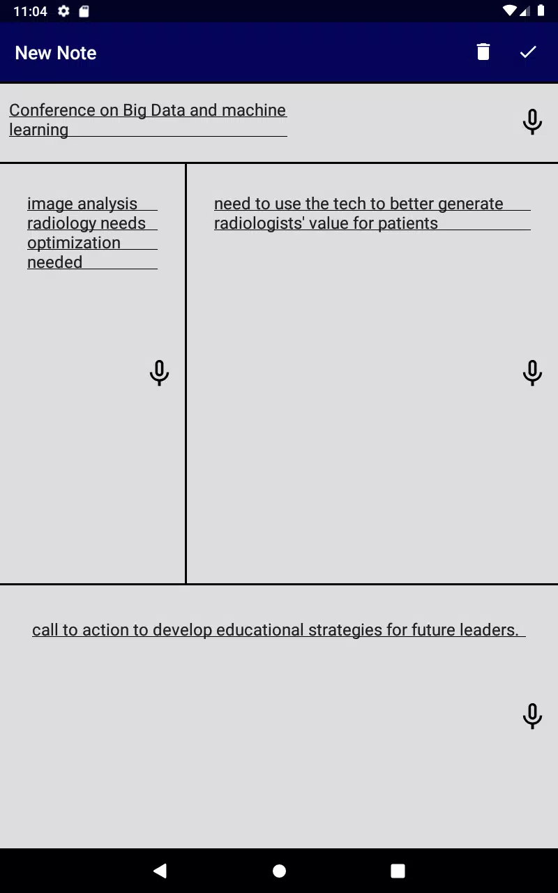 Speech to text Cornell notes скриншоты приложения7