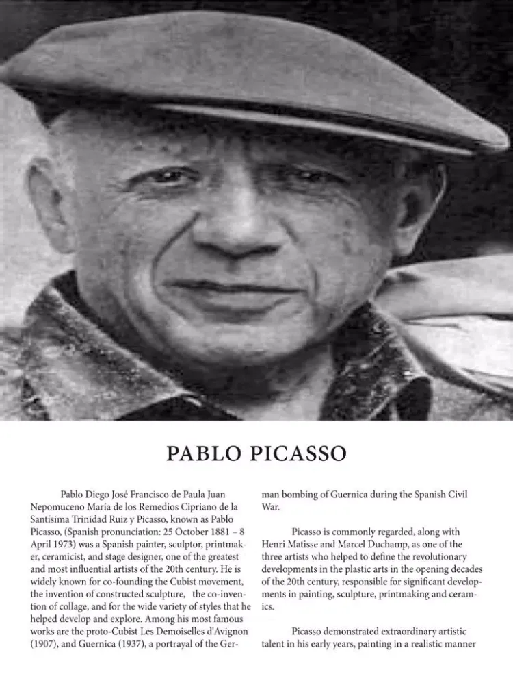 Capturas de tela do Famous Artists Magazine iPad 