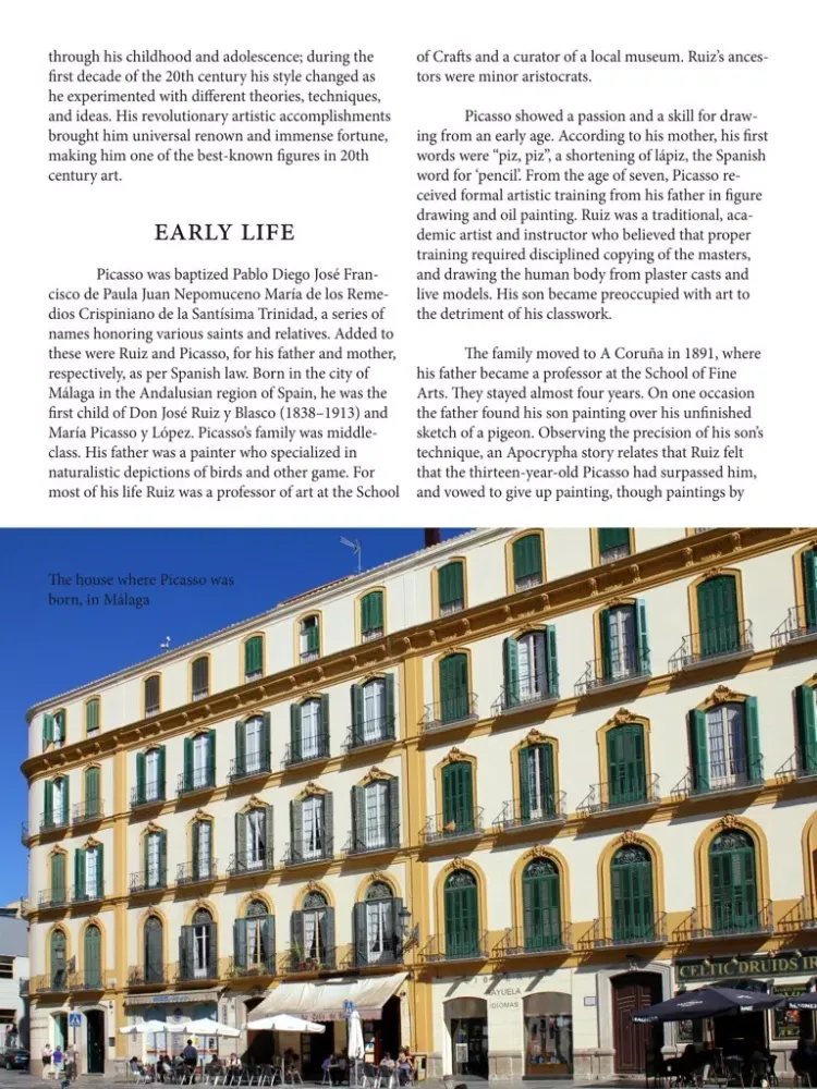Capturas de tela do Famous Artists Magazine iPad 