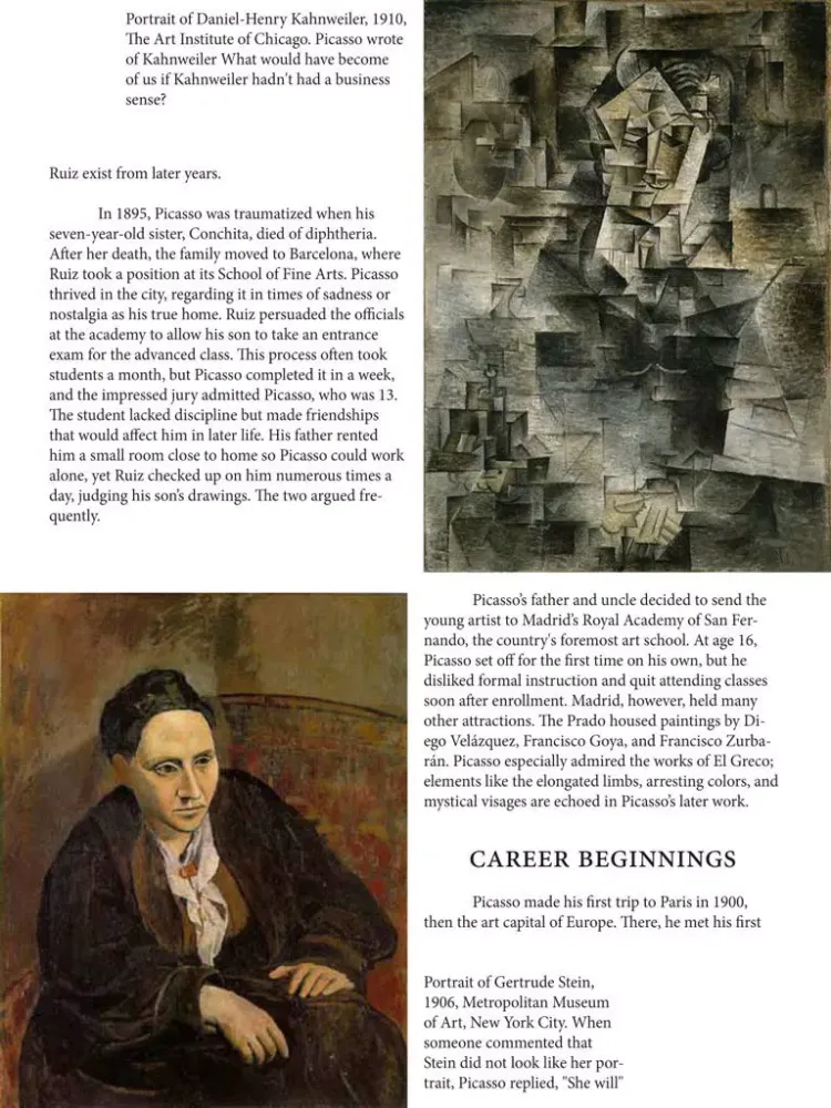 Capturas de tela do Famous Artists Magazine iPad 
