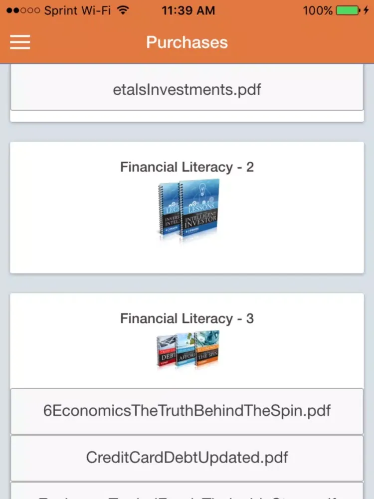 Captures d'écran de 4 Corners Alliance Group iPad 