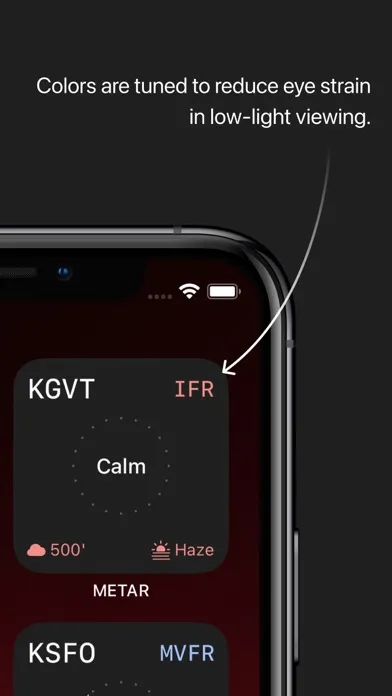 Скриншоты METAR Widgets