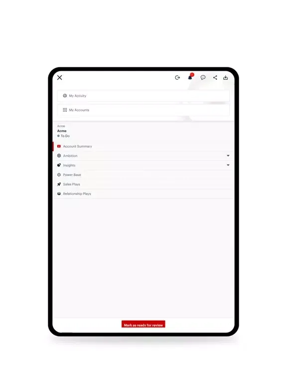 Captures d'écran de Coro.io iPad 