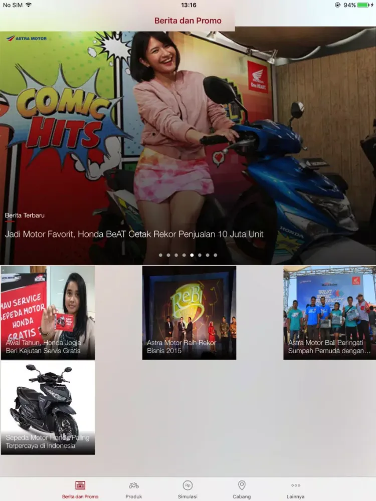 Astra Motor Catalogue iPad  سکرین شاٹس