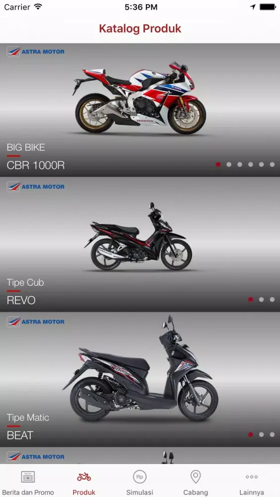 Astra Motor Catalogue سکرین شاٹس