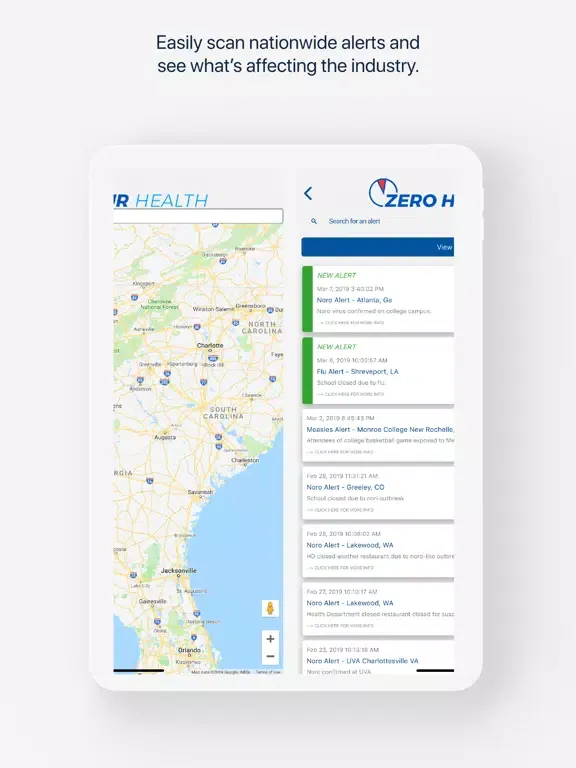 Tangkapan skrin ZHH Crisis Prevention Response iPad 