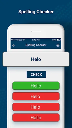 Tangkapan skrin Spell Check on Any Occassion
