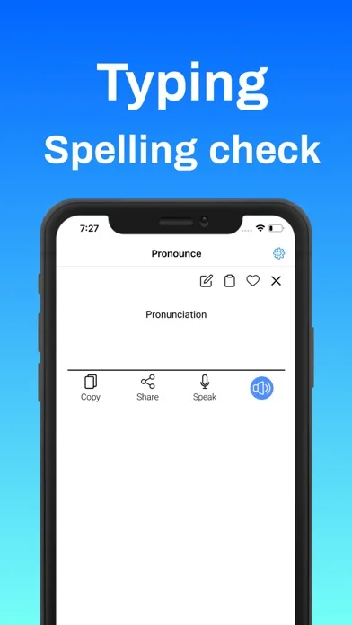 Ảnh chụp màn hình của Spell check : Voice to text