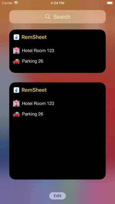 RemSheet应用截图