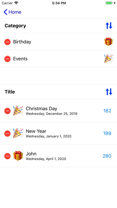 Screenshot di TimeCount+