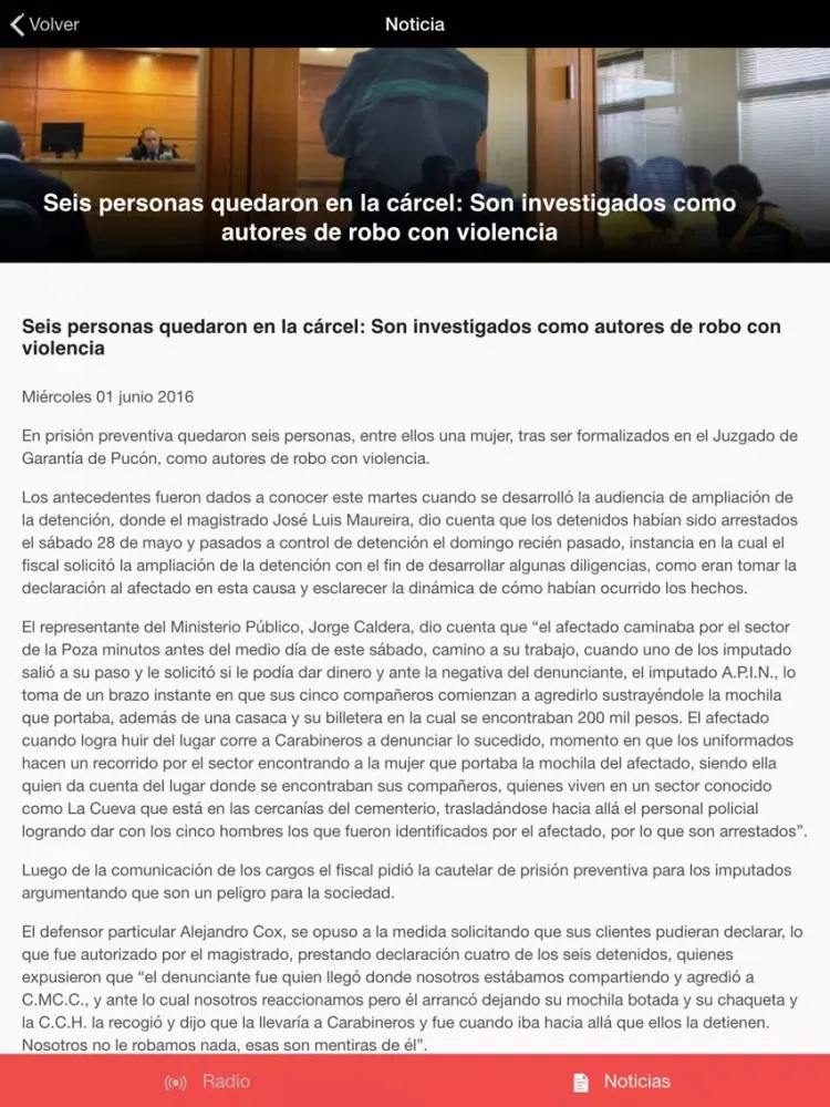 Captures d'écran de Correo del Lago iPad 