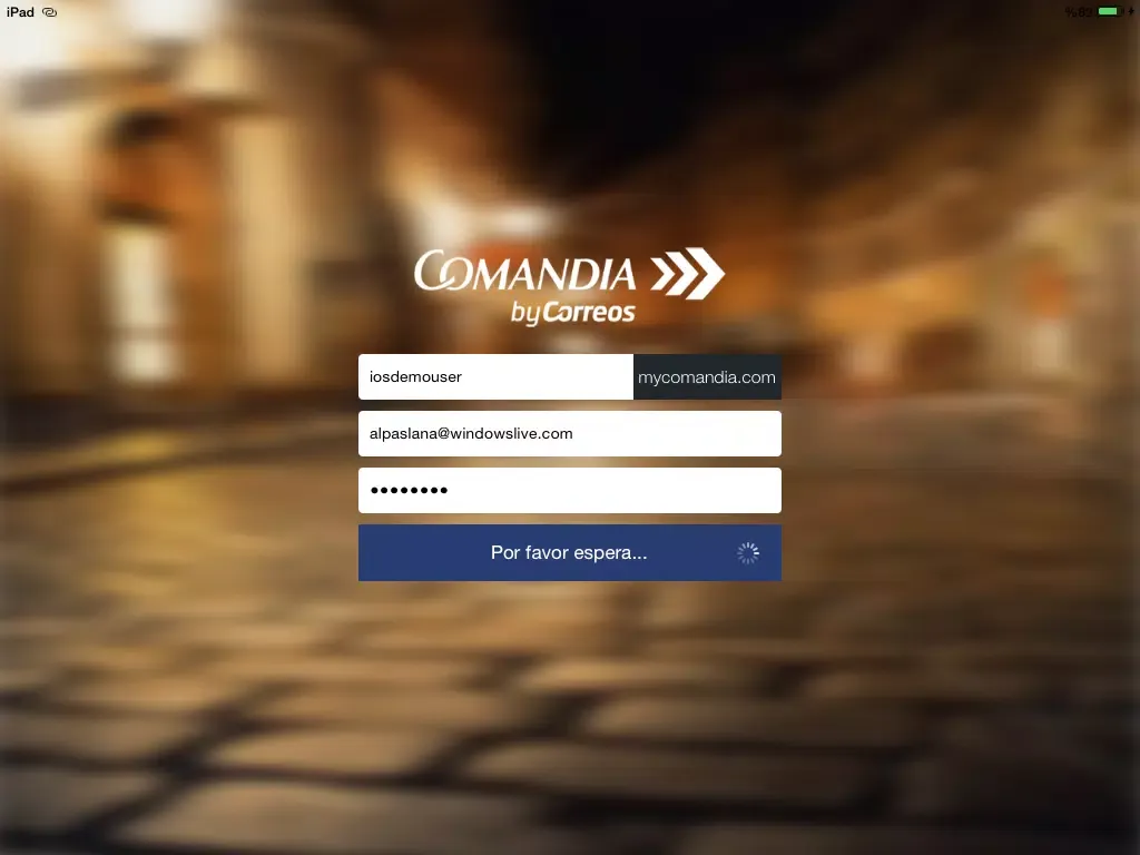 Comandia by Correos iPad 应用截图