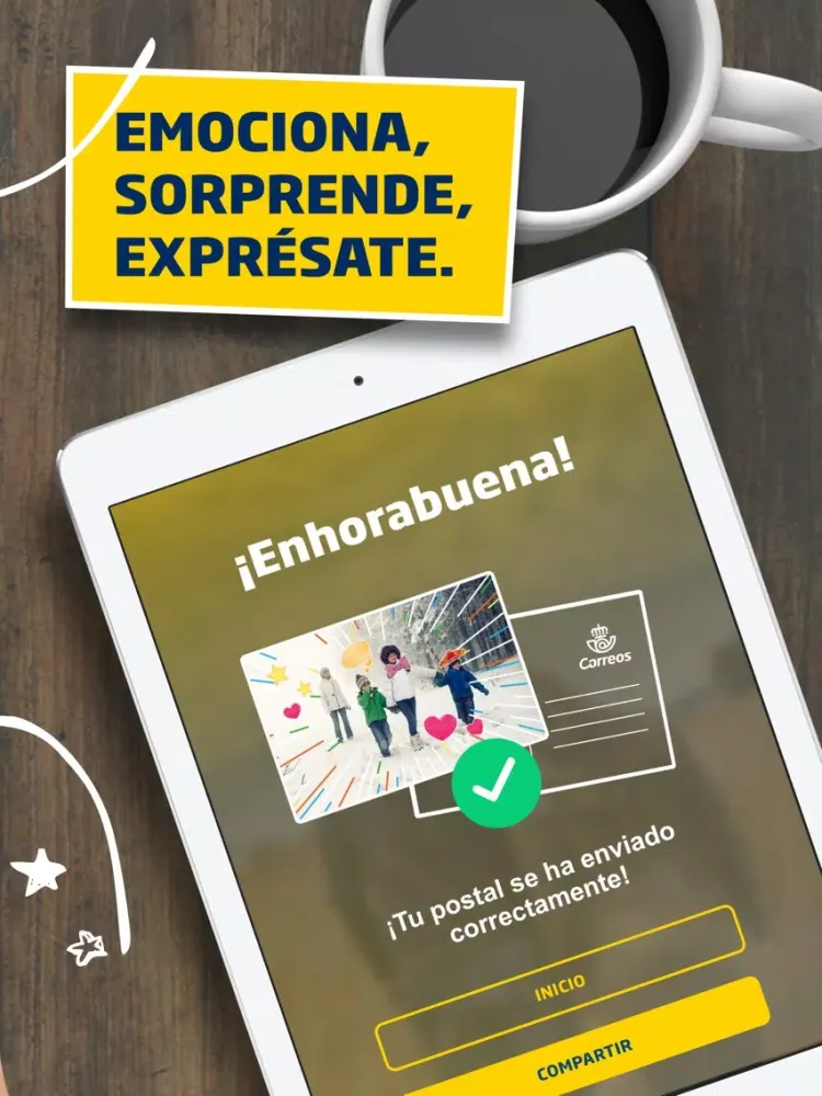 Mi Postal de Correos: Sorpresa iPad 应用截图
