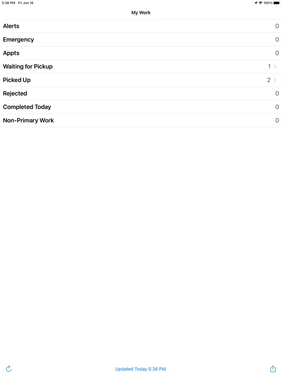 WorkTrack Service Management iPad  স্ক্রিনশট