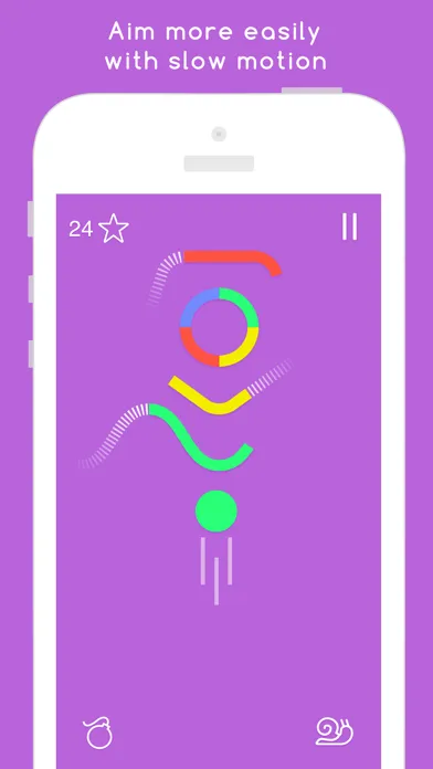 Vortex Pop: Stop the Hoop Spin 스크린샷