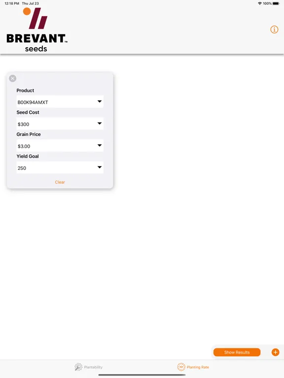 Captures d'écran de Brevant® seeds iPad 