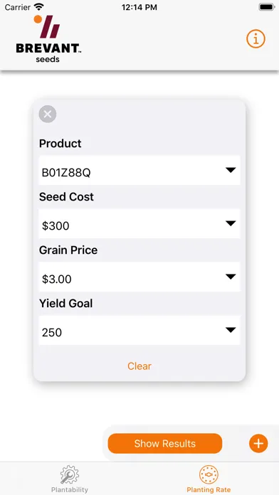 Captures d'écran de Brevant® seeds