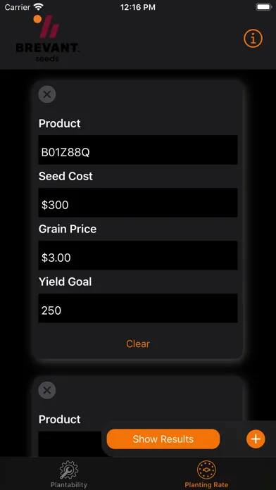 Captures d'écran de Brevant® seeds