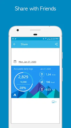 Accupedo Pedometer應用截圖