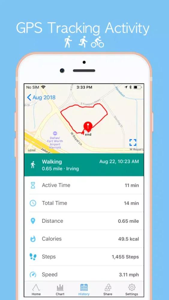 Accupedo-Pro Pedometer Screenshots