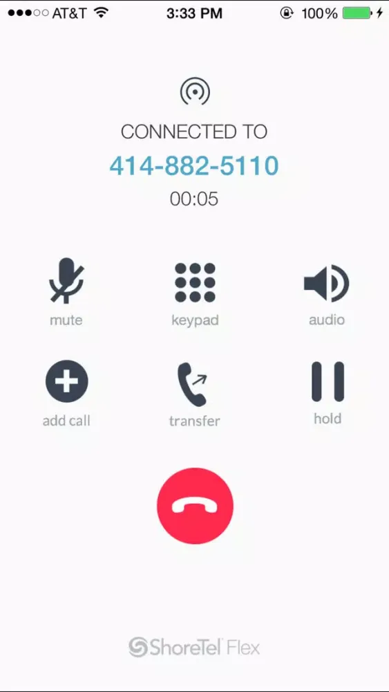 Captures d'écran de ShoreTel Flex