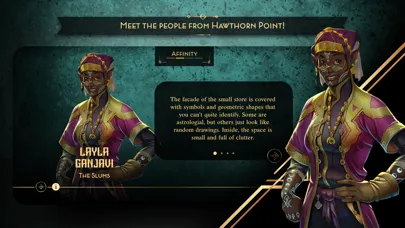Capturas de tela do Warcrow Adventures