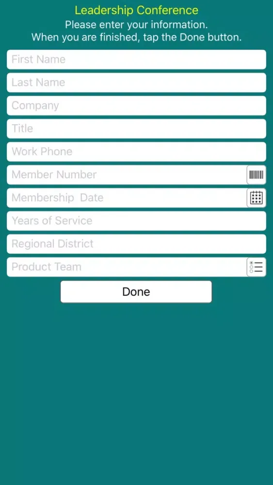 تصاویر Meeting Attendance for iPhone