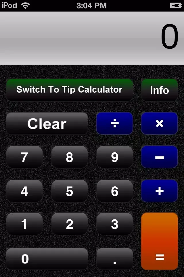 2-in-one: Calculator and Tip Calculator Screenshots