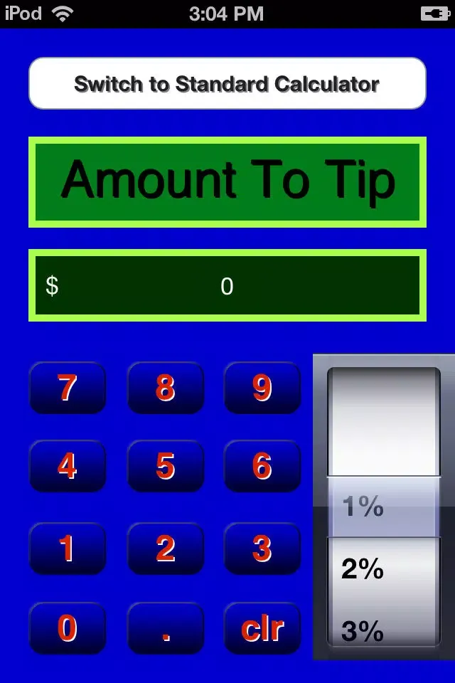 2-in-one: Calculator and Tip Calculator Screenshots