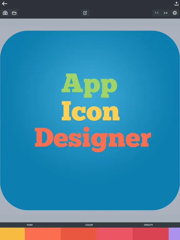 App Icon Designer iPad  Ekran Görüntüleri