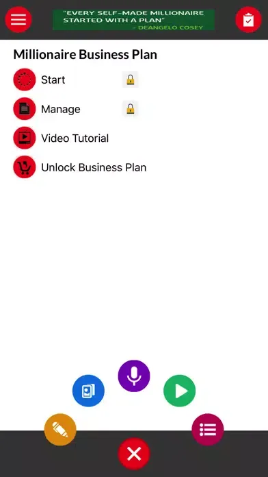 Ảnh chụp màn hình của Business Plan Strategies