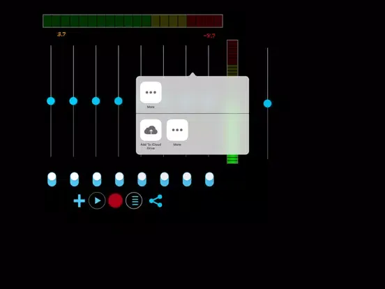 MultiTrack Studio iPad  스크린샷