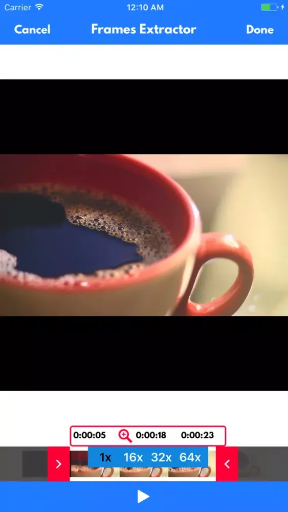 ภาพหน้าจอของ Video Gif Maker