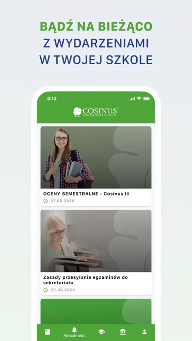 Capturas de pantalla de Szkoły COSINUS