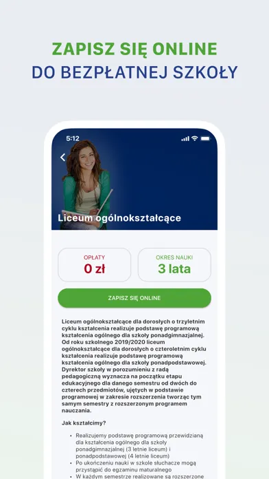 Capturas de pantalla de Szkoły COSINUS