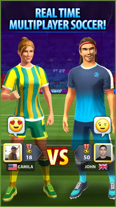 Capturas de tela do Soccer! Hero