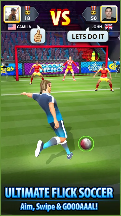 Capturas de tela do Soccer! Hero