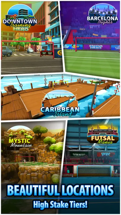 Capturas de tela do Soccer! Hero