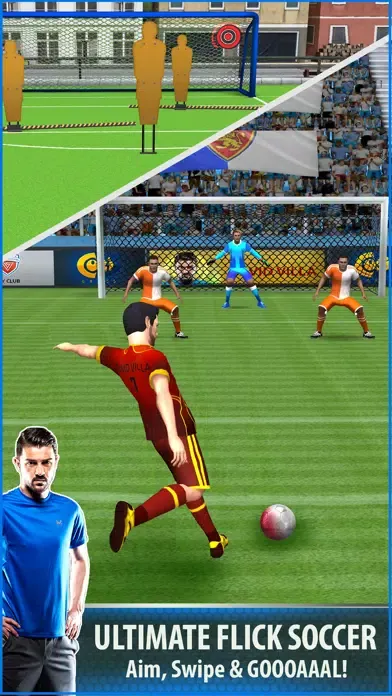 David Villa Pro Soccer Ekran Görüntüleri