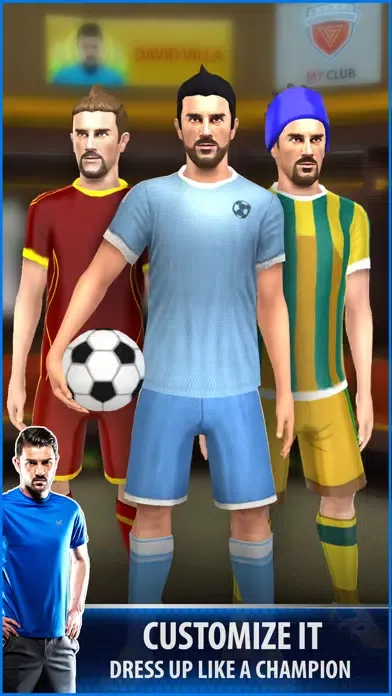 David Villa Pro Soccer Ekran Görüntüleri
