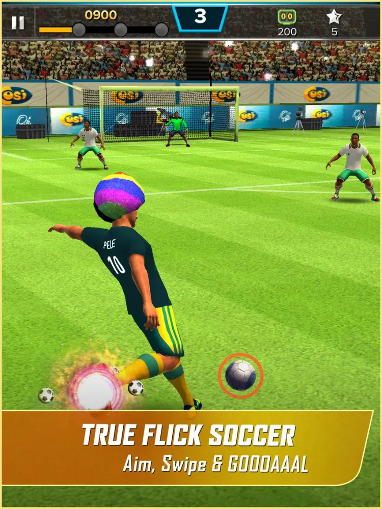 Tangkapan layar Pelé: Soccer Legend iPad 