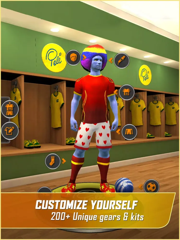 Tangkapan layar Pelé: Soccer Legend iPad 