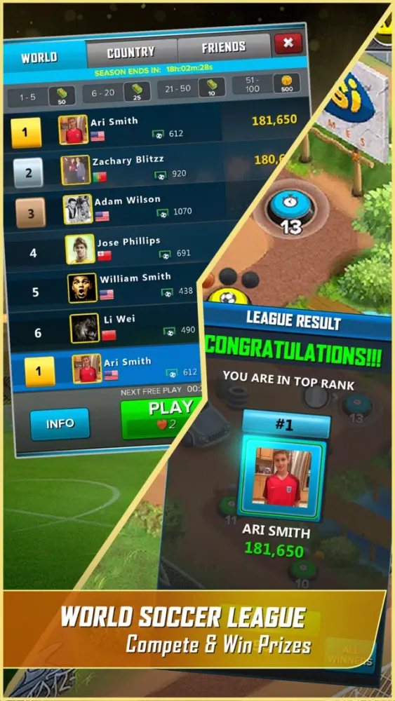 Tangkapan layar Pelé: Soccer Legend