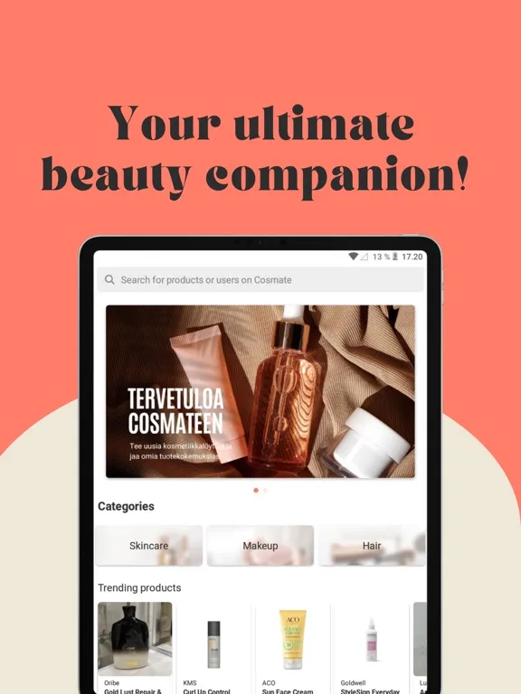 صور Cosmate: Find Beauty Products iPad 