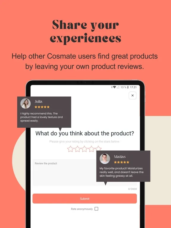 صور Cosmate: Find Beauty Products iPad 