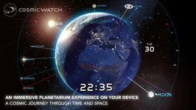 Скриншоты Cosmic-Watch