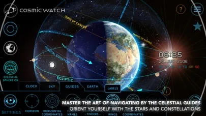 Скриншоты Cosmic-Watch