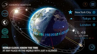 Скриншоты Cosmic-Watch