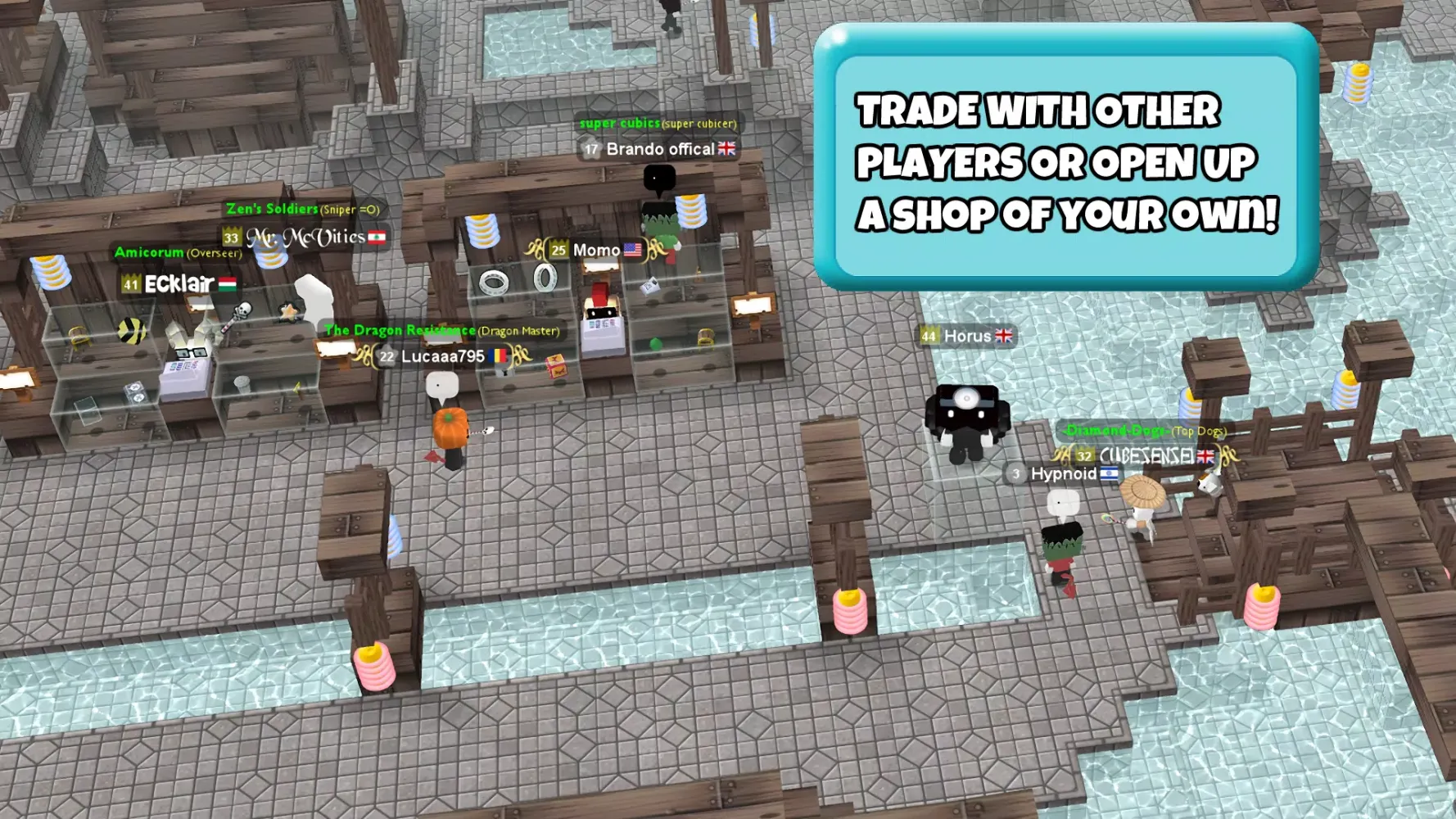ภาพหน้าจอของ Cubic Castles